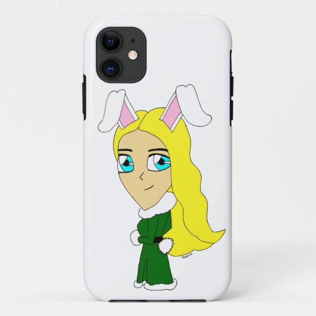 chibi bunnygirl   Case-Mate iPhone case (Back)