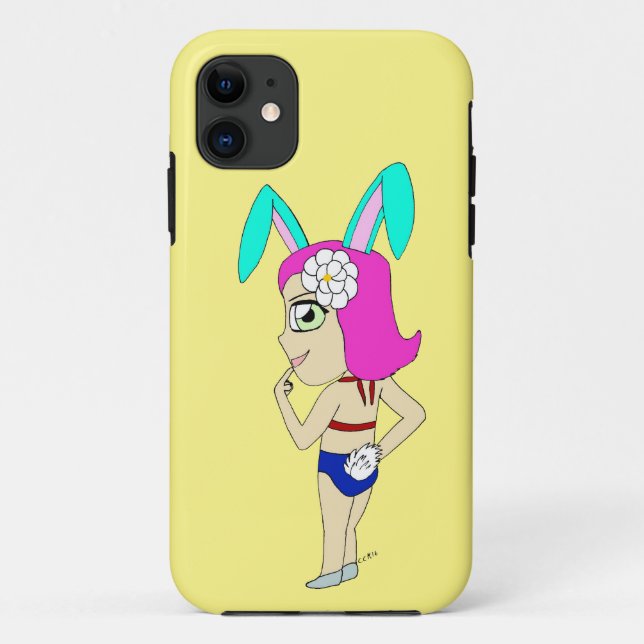 chibi bunnygirl    Case-Mate iPhone case (Back)