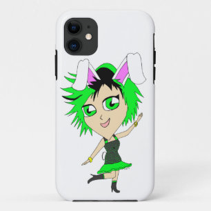 chibi bunnygirl iPhone 11 case