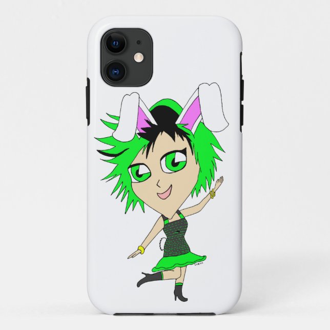 chibi bunnygirl   Case-Mate iPhone case (Back)
