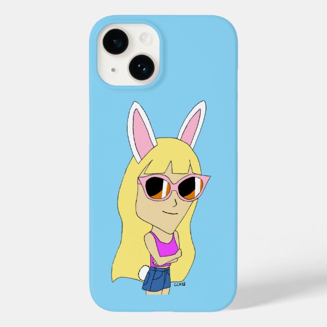 chibi bunnygirl   Case-Mate iPhone case (Back)