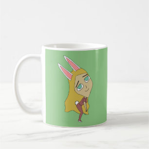 chibi bunnygirl   coffee mug