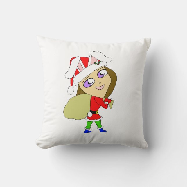 chibi bunnygirl  cushion (Front)