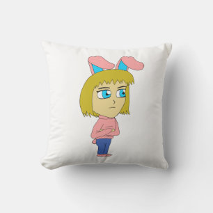 chibi bunnygirl cushion