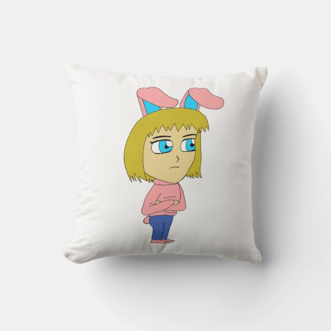 chibi bunnygirl  cushion (Front)