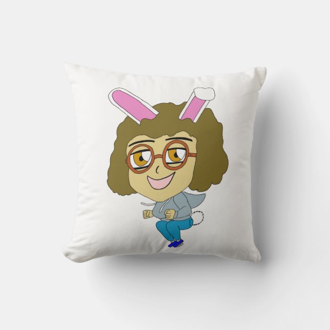 chibi bunnygirl  cushion (Front)
