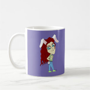 Chibi Bunnygirl giving a thumbs up Coffee Mug