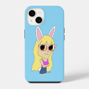 chibi bunnygirl iPhone 14 case