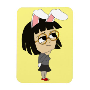 chibi bunnygirl magnet