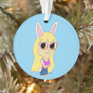 chibi bunnygirl ornament