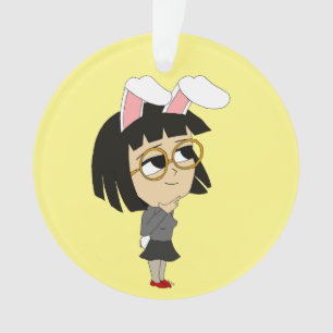 chibi bunnygirl ornament