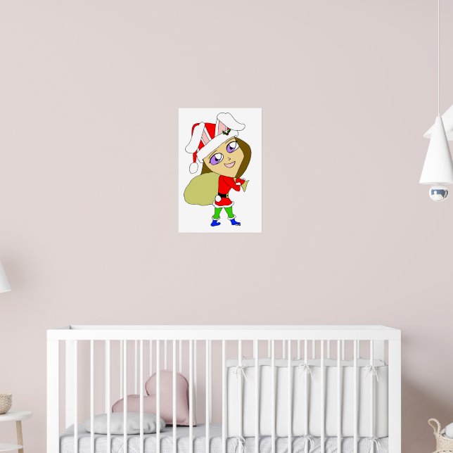 chibi bunnygirl  poster (Nursery 2)