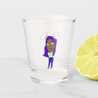 Chibi Bunnygirl Shot Glass