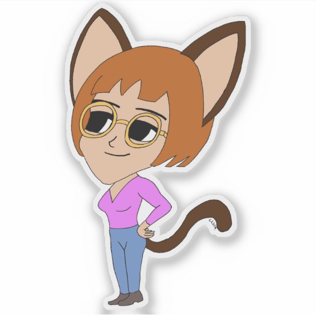 chibi catgirl (Front)