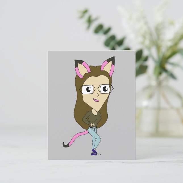 chibi catgirl (Standing Front)