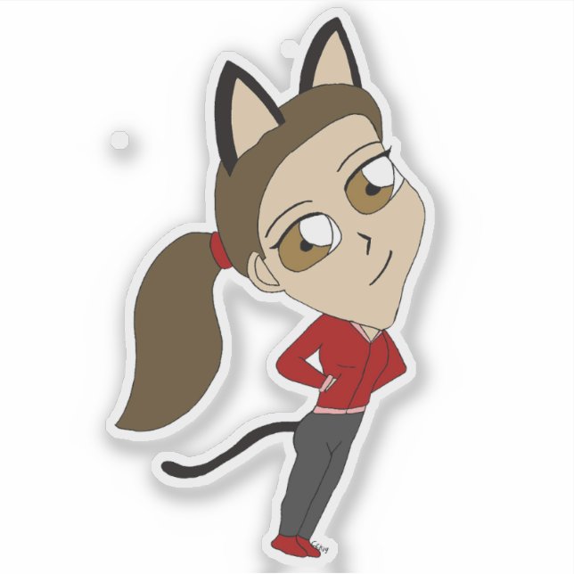 chibi catgirl       (Front)