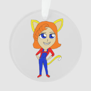 chibi catgirl     ornament