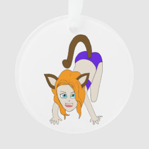 chibi catgirl ornament
