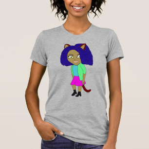 chibi catgirl  T-Shirt