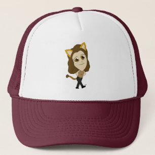 chibi catgirl trucker hat