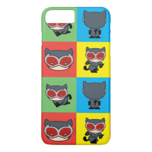 Chibi Catwoman Character Poses iPhone 8 Plus/7 Plus Case