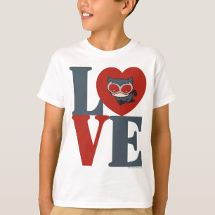Chibi Catwoman LOVE T-Shirt