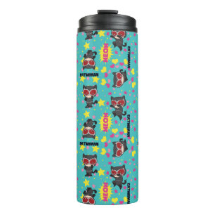 Chibi Catwoman Pattern Thermal Tumbler