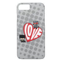 Chibi Catwoman Pounce on Batman