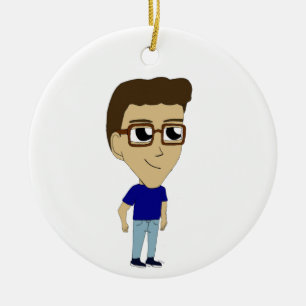 chibi    ceramic ornament