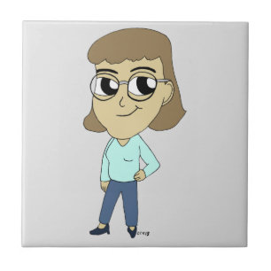 chibi ceramic tile