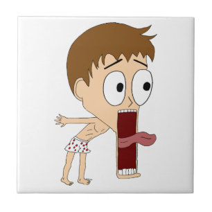 chibi ceramic tile