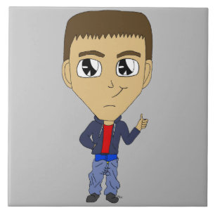 chibi    ceramic tile