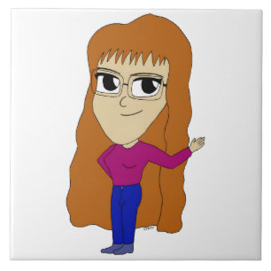 chibi ceramic tile