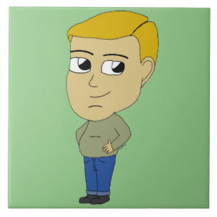 chibi ceramic tile