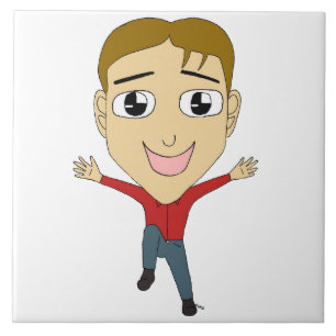 chibi ceramic tile