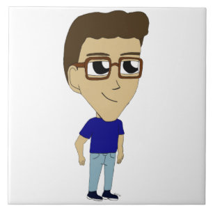 chibi ceramic tile