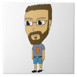 chibi ceramic tile
