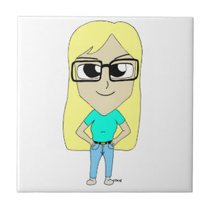 chibi   ceramic tile