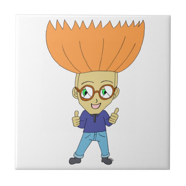 chibi   ceramic tile (Front)
