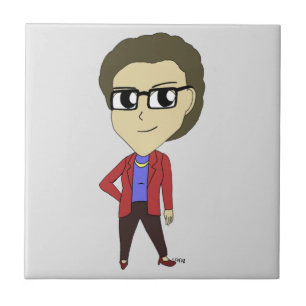 chibi ceramic tile