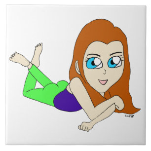 chibi   ceramic tile