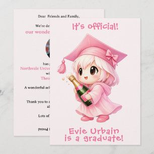 🍾🎓Chibi Champagne Celebration Announcement