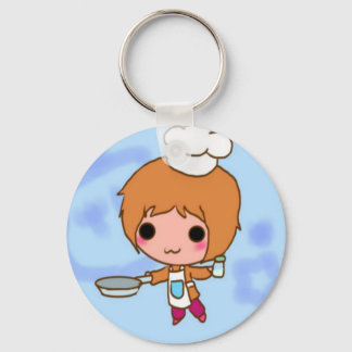 Chibi chef key ring