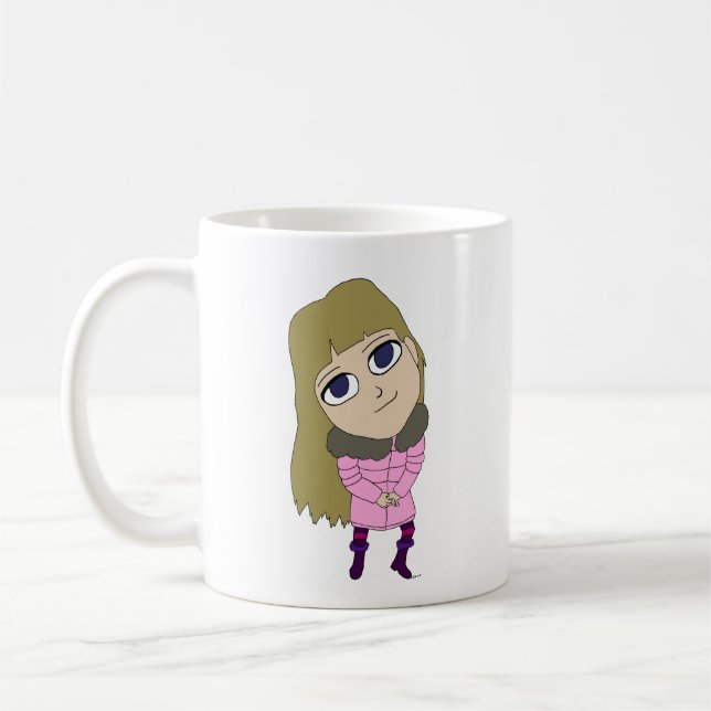 chibi    coffee mug (Left)