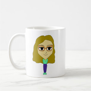 chibi coffee mug