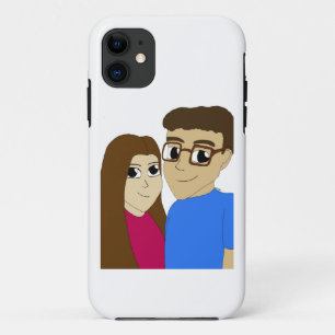 Chibi couple iPhone 11 case