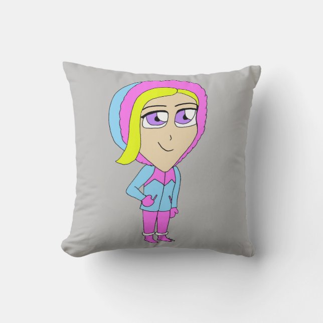 chibi    cushion (Front)