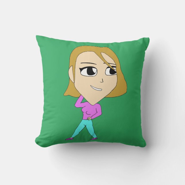 chibi     cushion (Front)