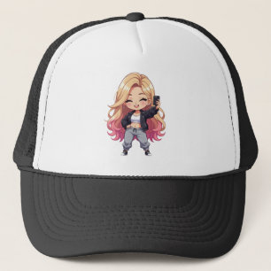 Chibi Cutie Trucker Hat