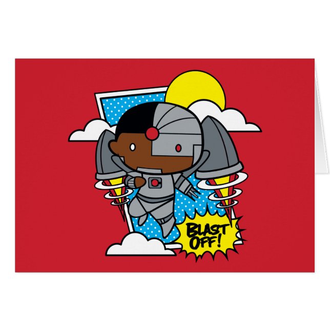 Chibi Cyborg Blast Off! (Front Horizontal)